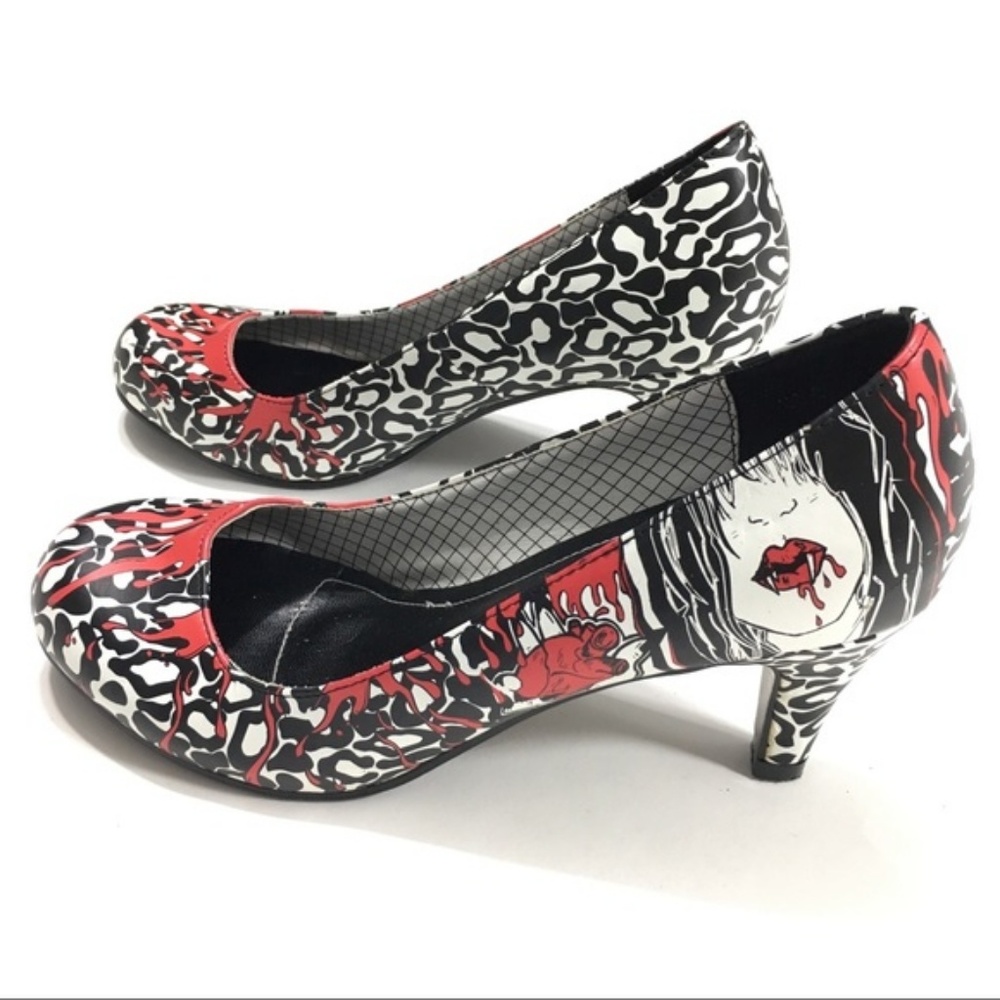 ISO/TRADE T.U.K. Vampire Gothic Heels Size 8